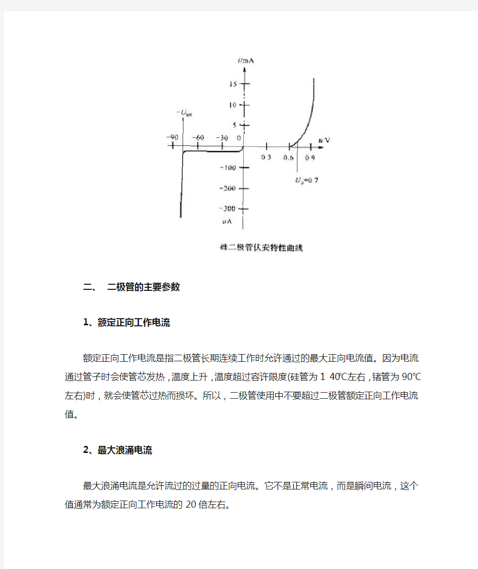 常用二极管种类总结