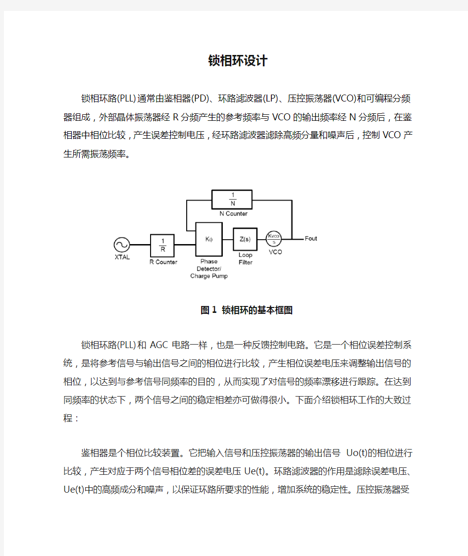 锁相环设计