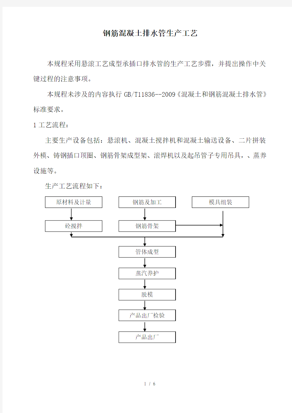 制管工艺操作规程