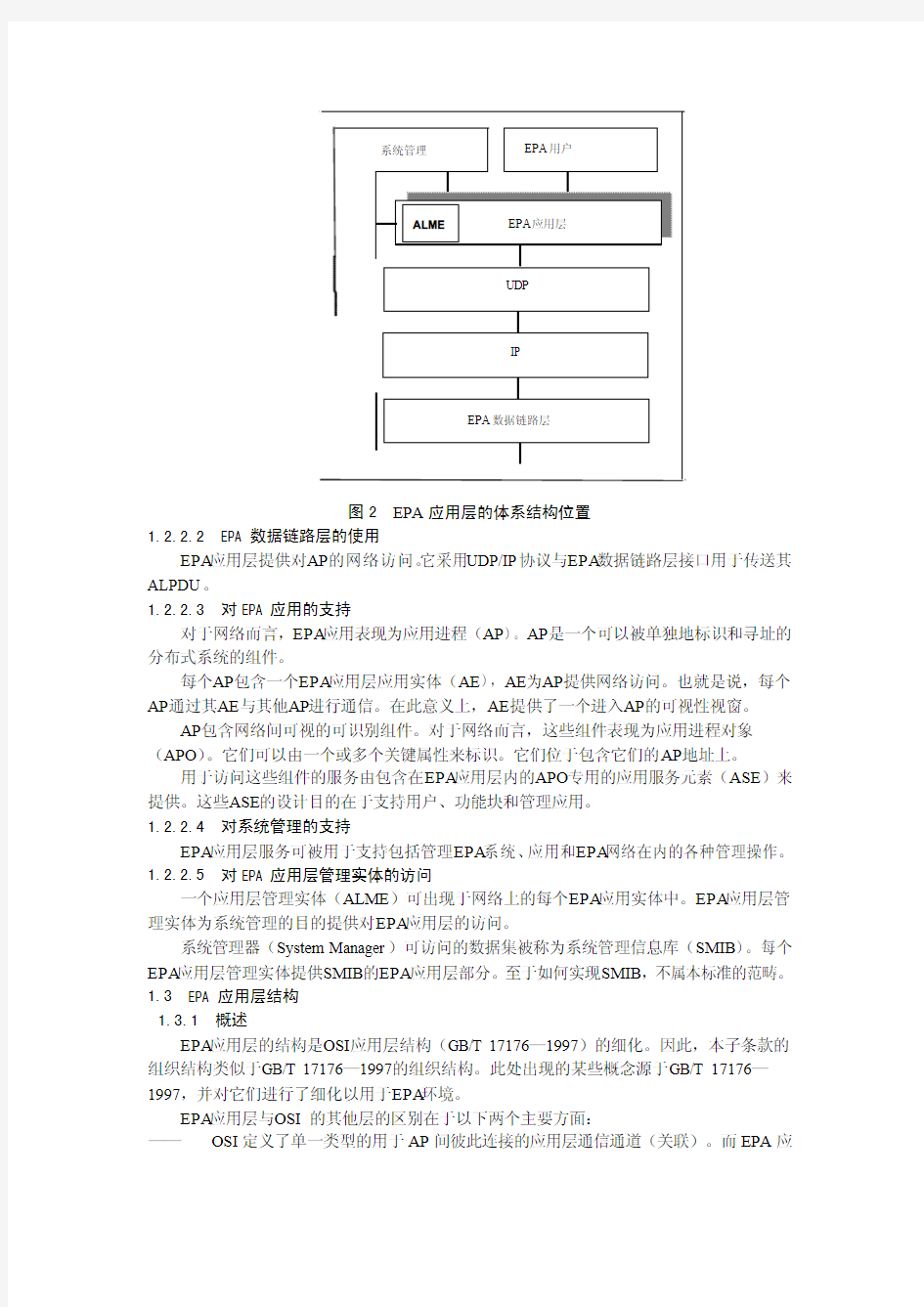 EPA应用层的基本原理