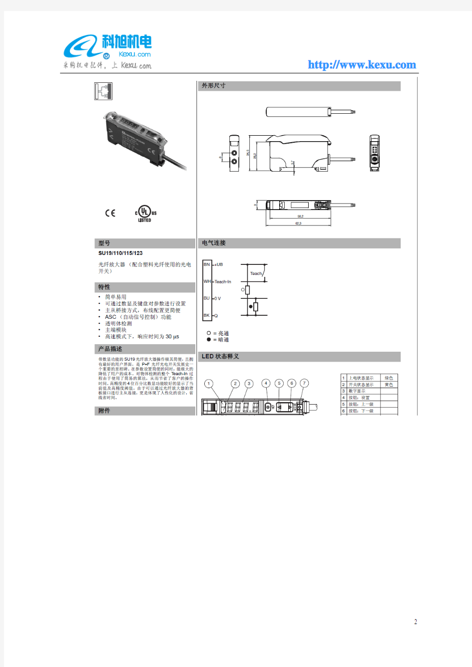 倍加福V31-GM-2M-PUR