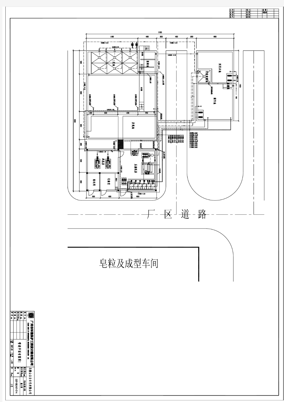 管道平面布置图1