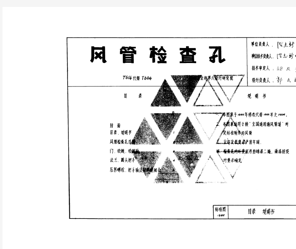 T614风管检测孔