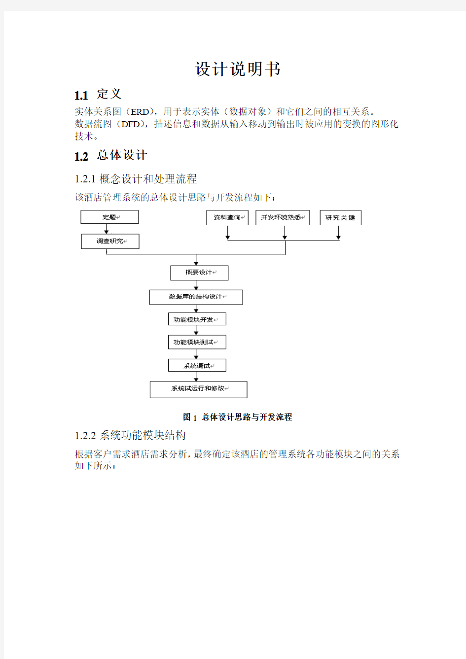 软件工程详细设计说明书