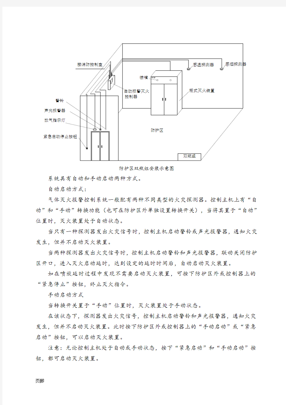 柜式七氟丙烷,气体灭火系统,安装与施工,方案