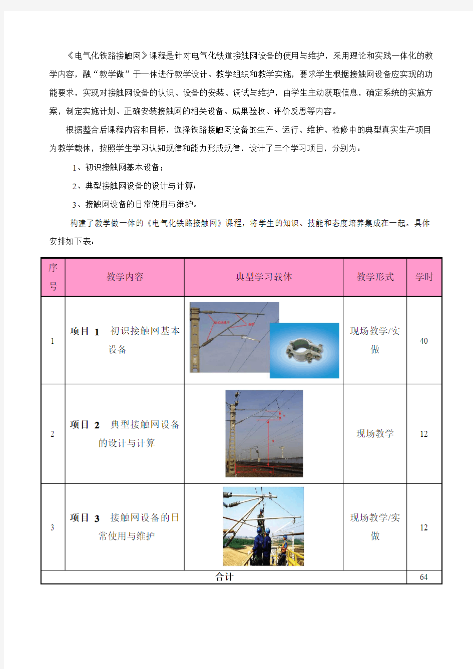 高速铁路接触网技术-学习指导.