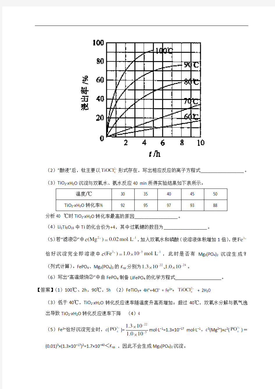 2020年专题19 工艺流程题-三年高考(2015-2020)化学试题分项版解析 Word版含解析