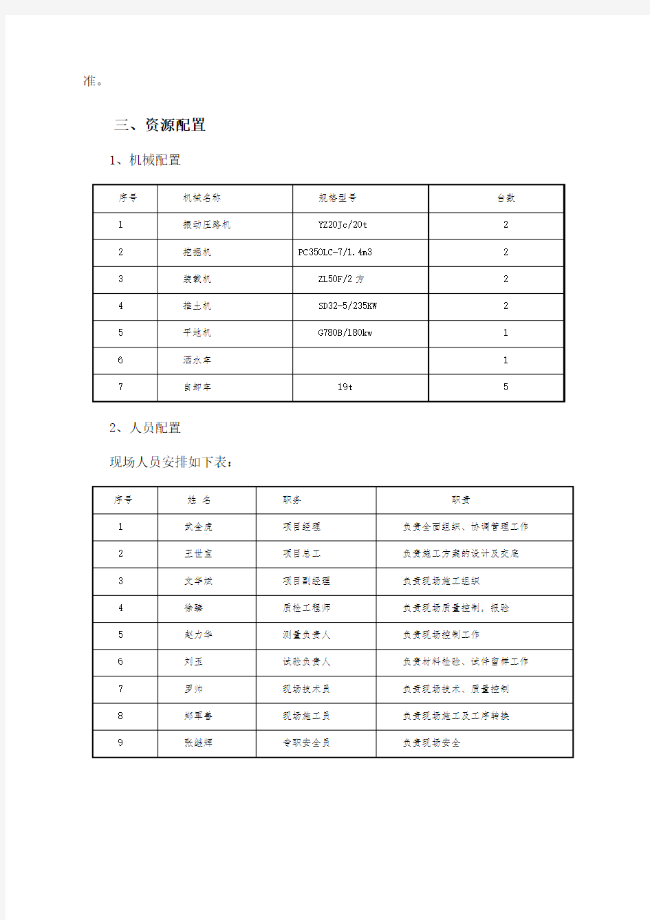 填土路基试验段施工方案