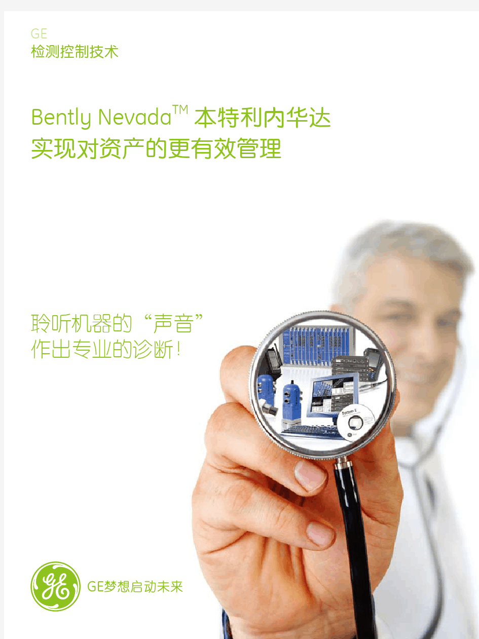 GE(bently)检测控制技术本特利产品介绍