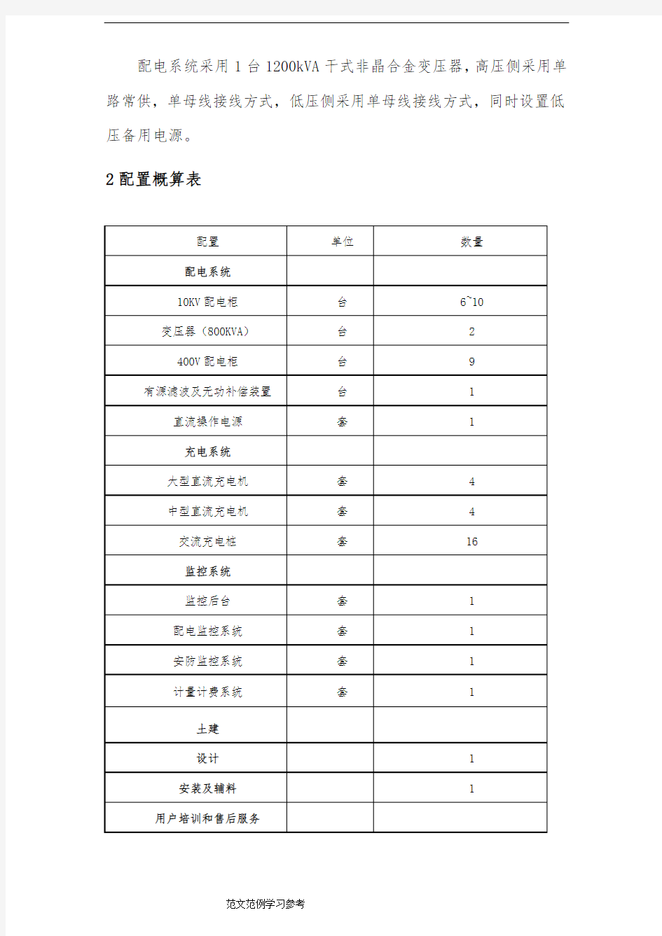 电动汽车智能化充电站建设实施方案