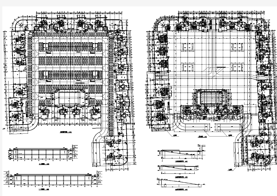 某地单层超市及车库建筑设计方案图