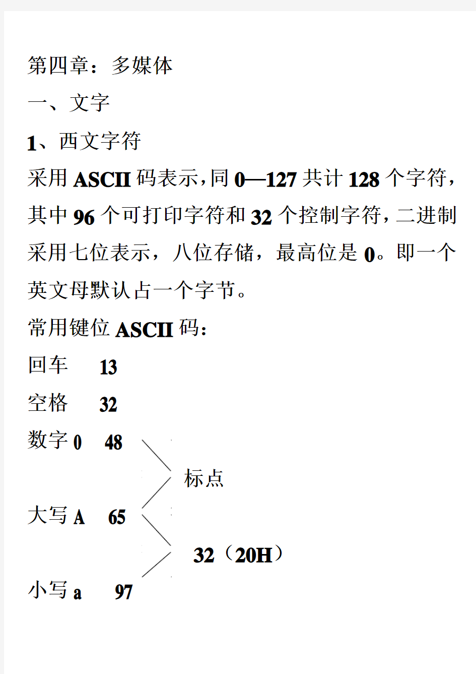 专转本 计算机复习 第四章