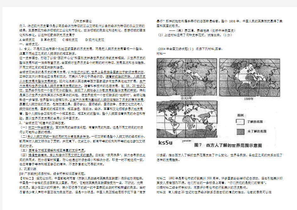 几种史观