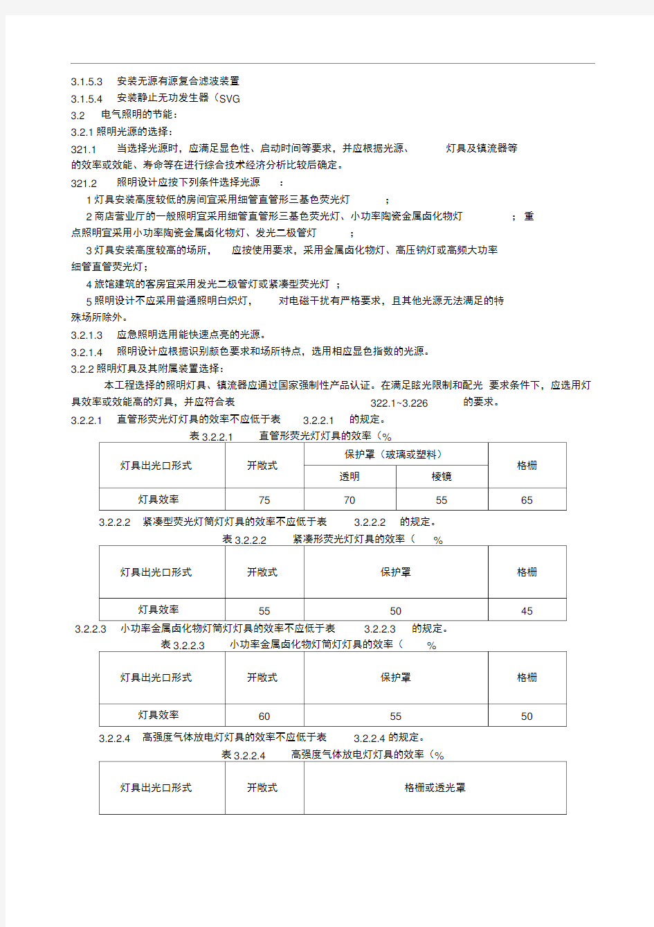 绿色设计与节能设计专篇_电气(公共建筑)